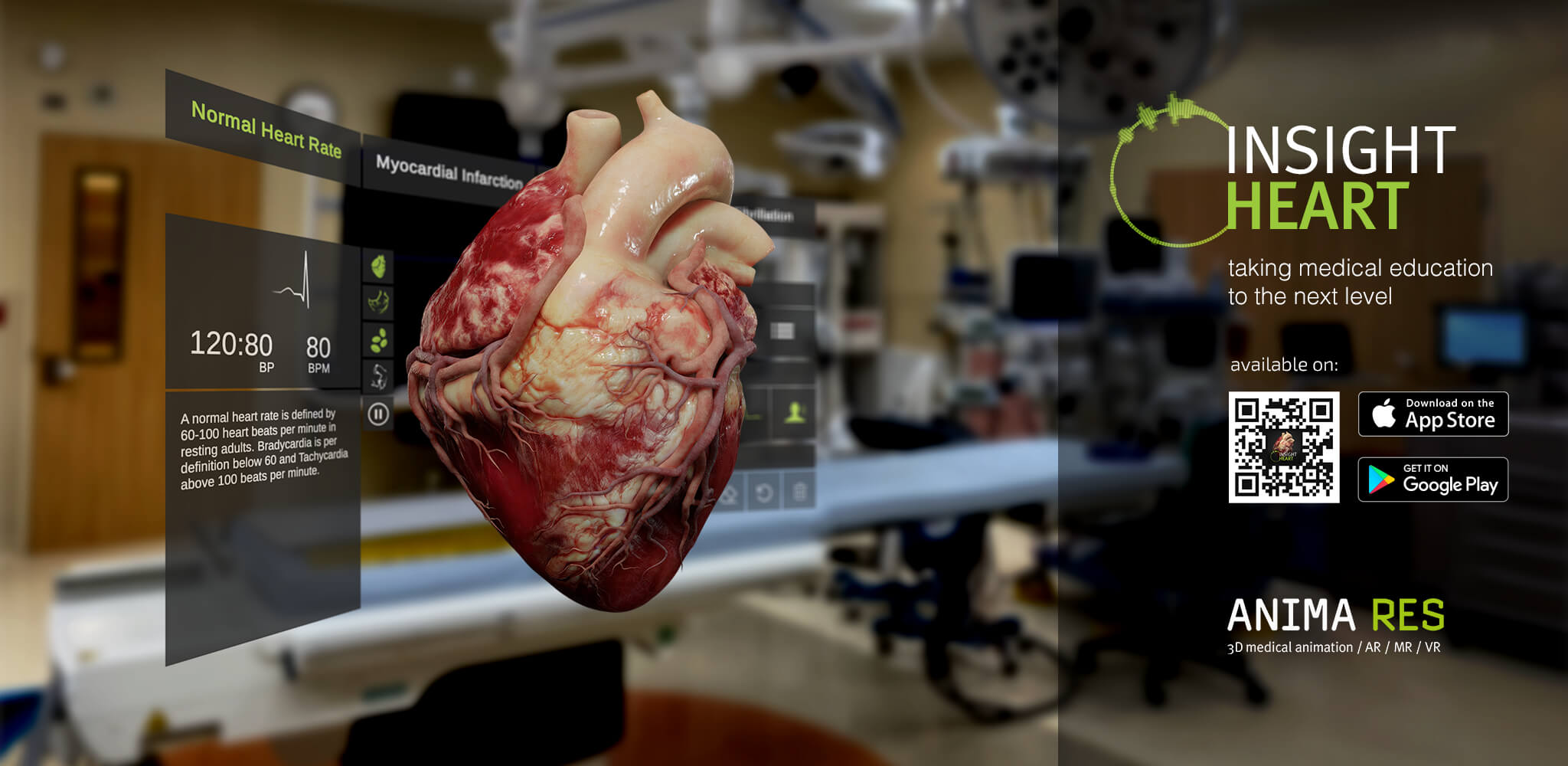 ANIMA RES – 3D medical animation / AR / MR / VR